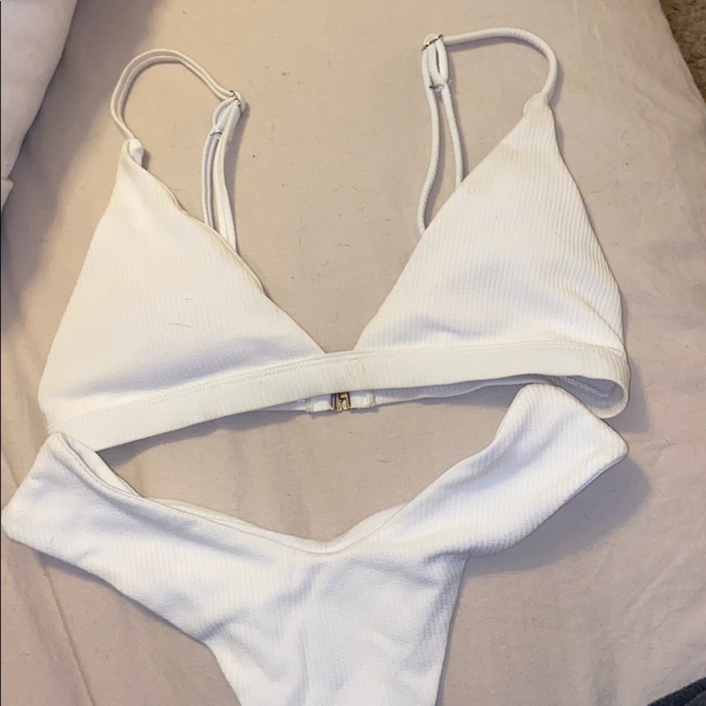 White bikini